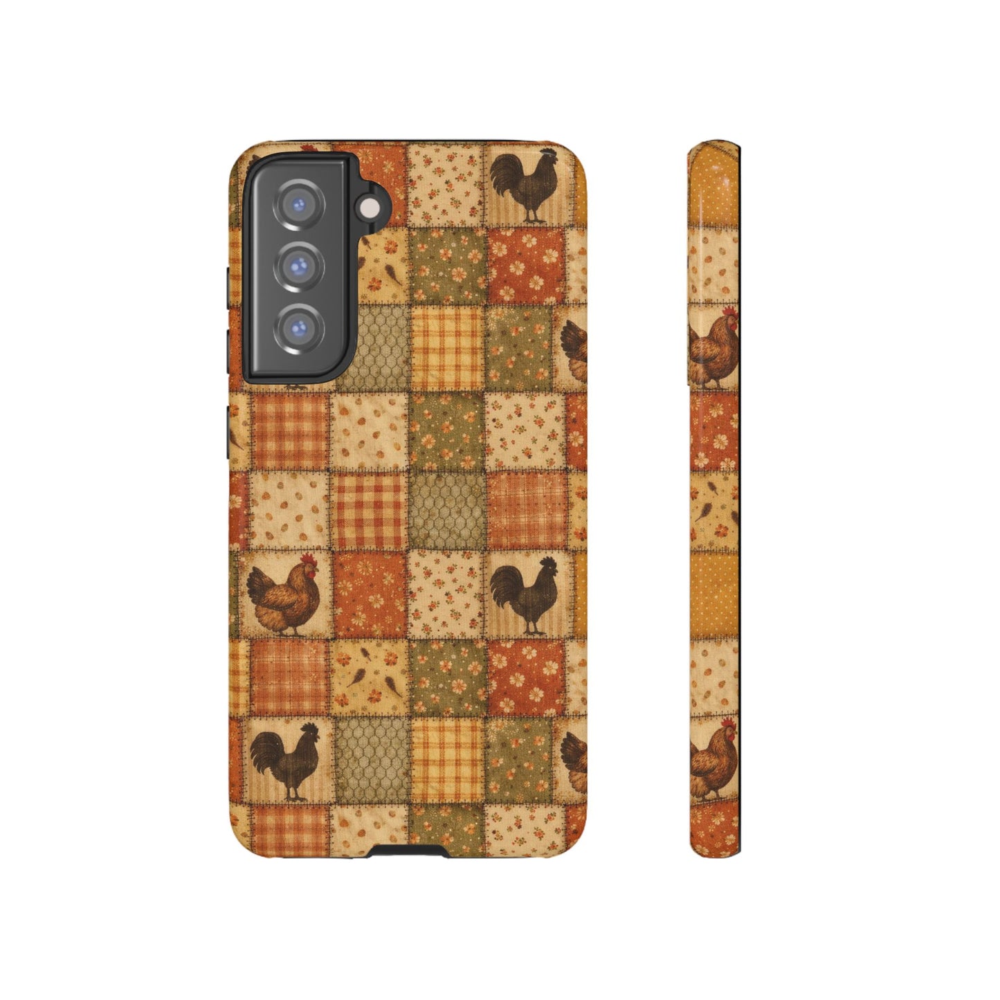 Chickens Patchwork Tough Case