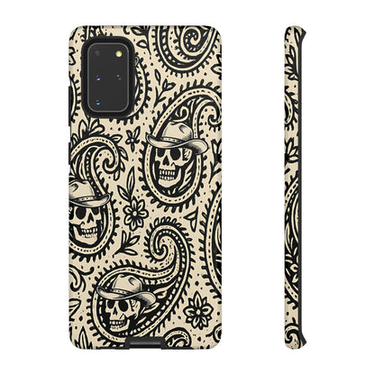 Cowboy Skull Paisley Tough Case