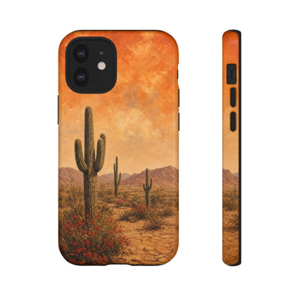 Sunset Cacti Tough Case