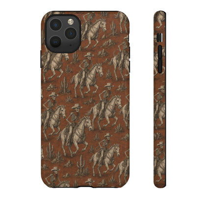 Skeleton Cowboy Ride Tough Case