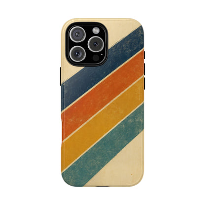 Retro Sunset Stripes Tough Case