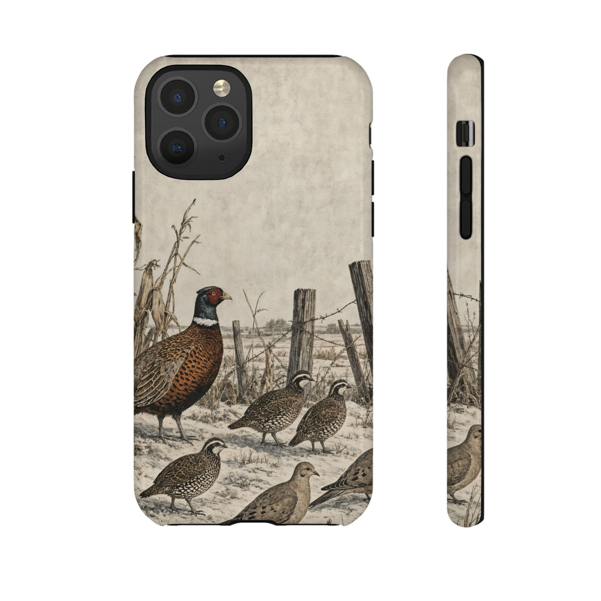 Winter Fencerow Tough Case