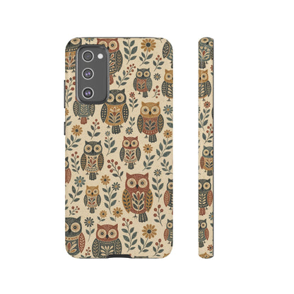 Folk Owls Tough Case