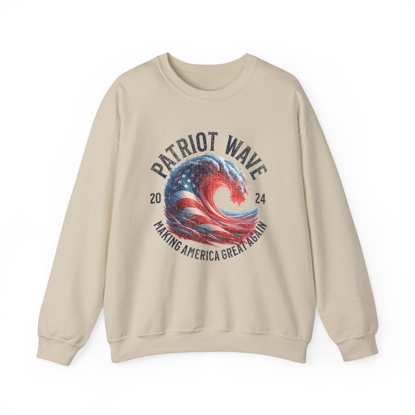 Patriot Wave Trump 2024 Sweatshirt