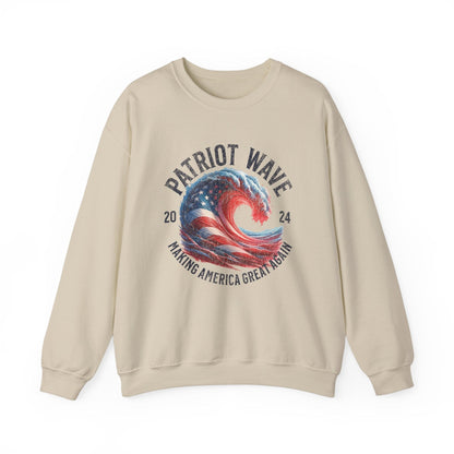 Patriot Wave Trump 2024 Sweatshirt