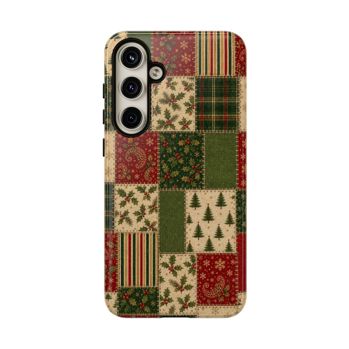 Holiday Patchwork Tough Case