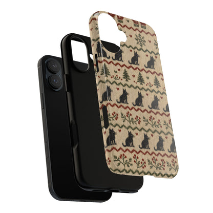 Black Cat Sweater Tough Case