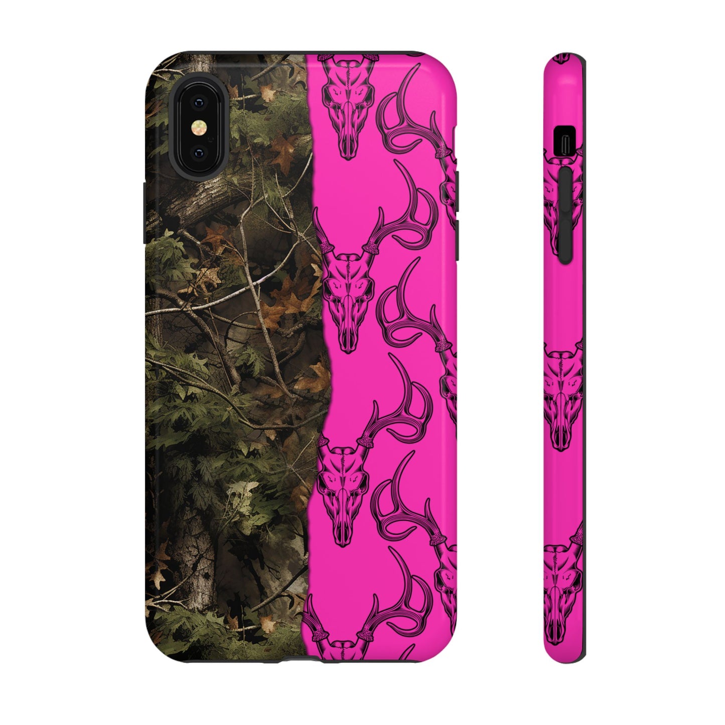 Camo Deer Skulls Pink Tough Case