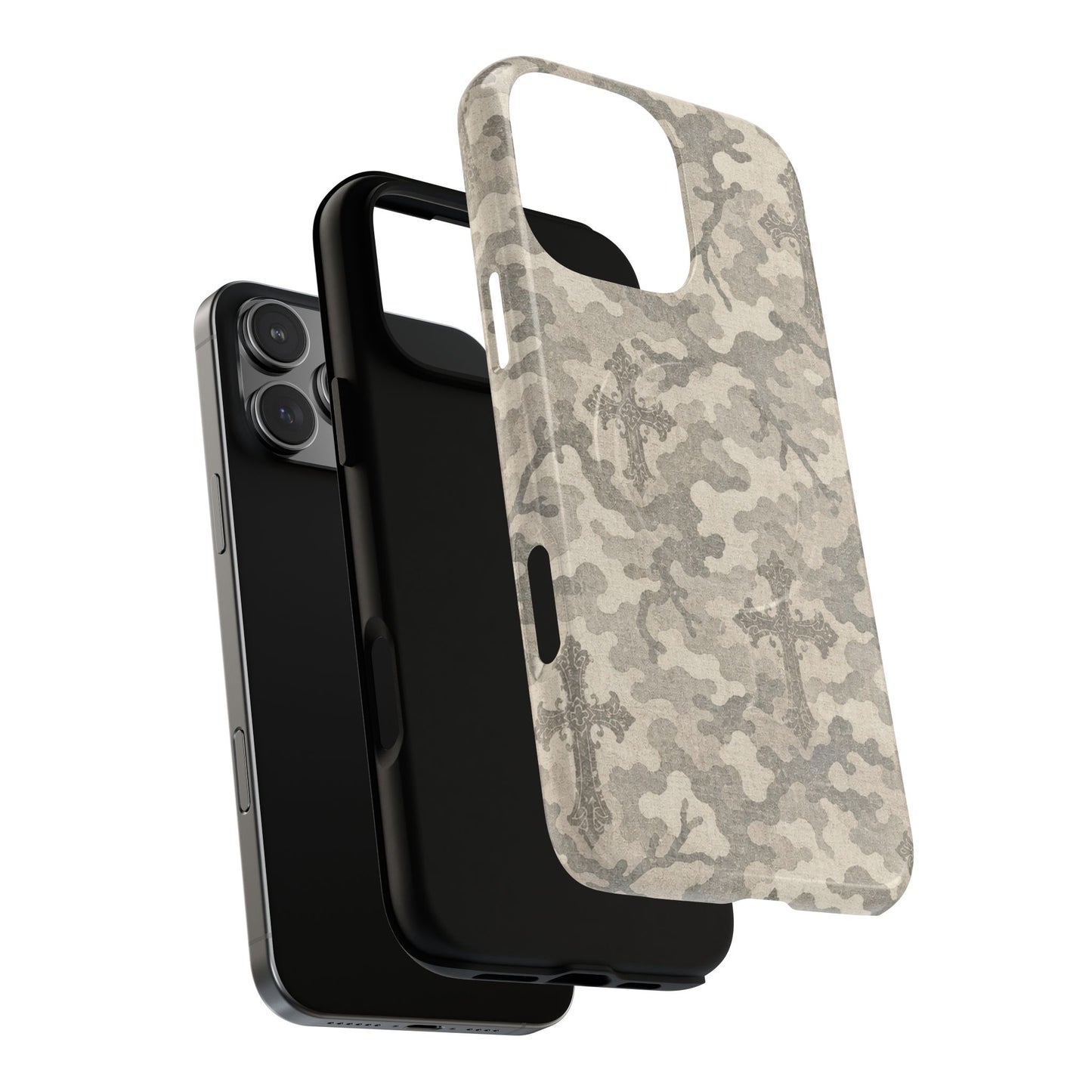 Camo Cross Magnetic Case