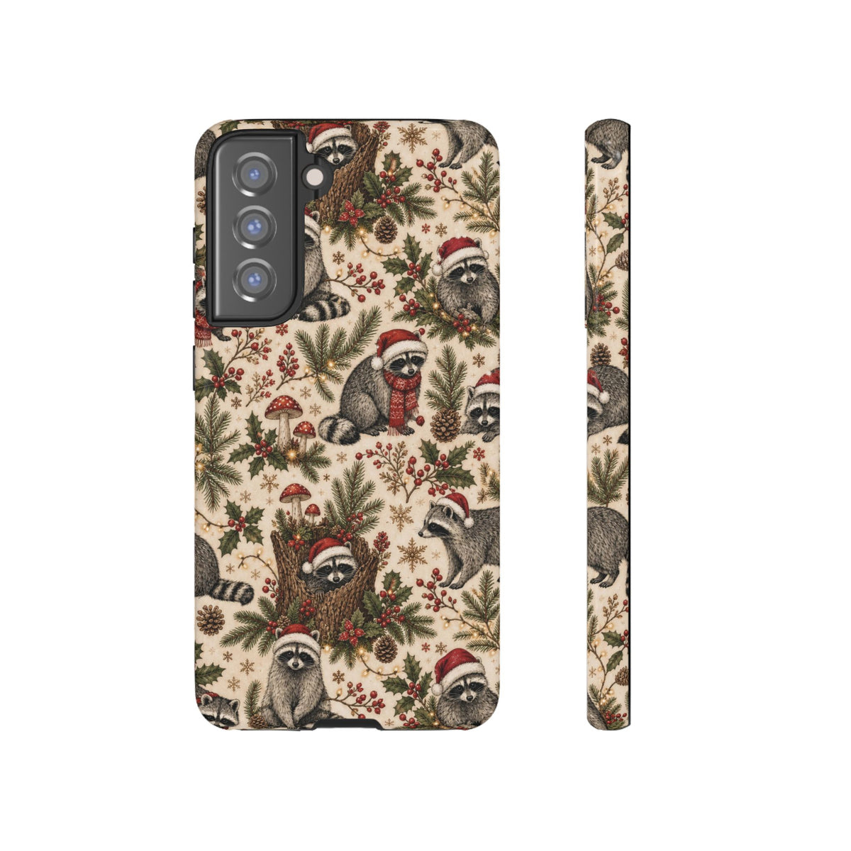 Raccoon Hollow Christmas Tough Case