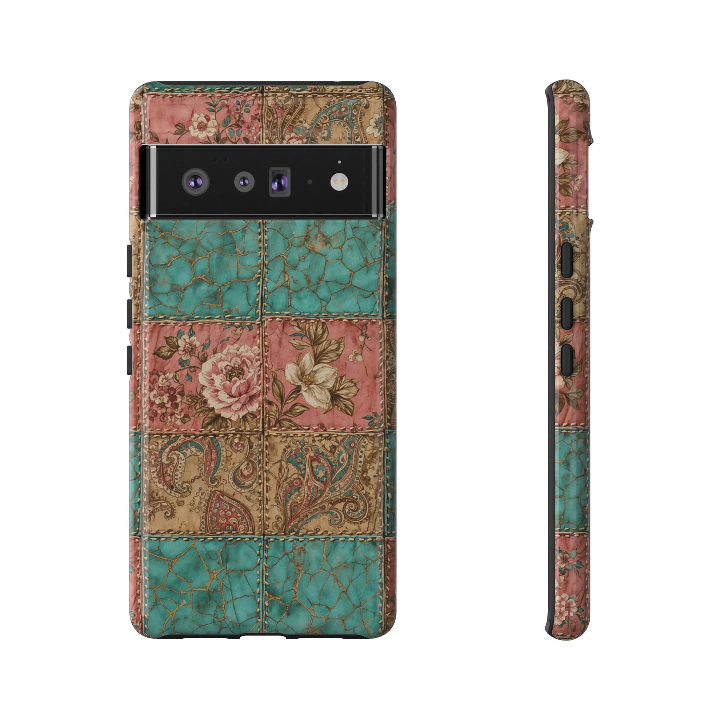 Turquoise Paisley Tough Case