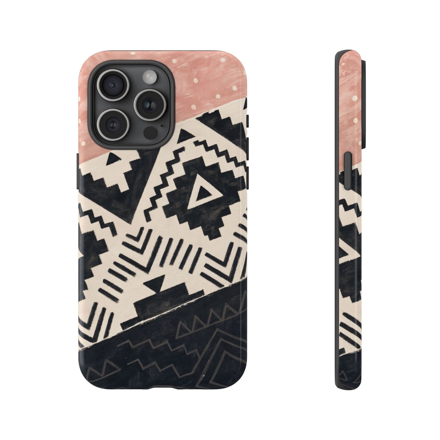 Blush Aztec Tough Case