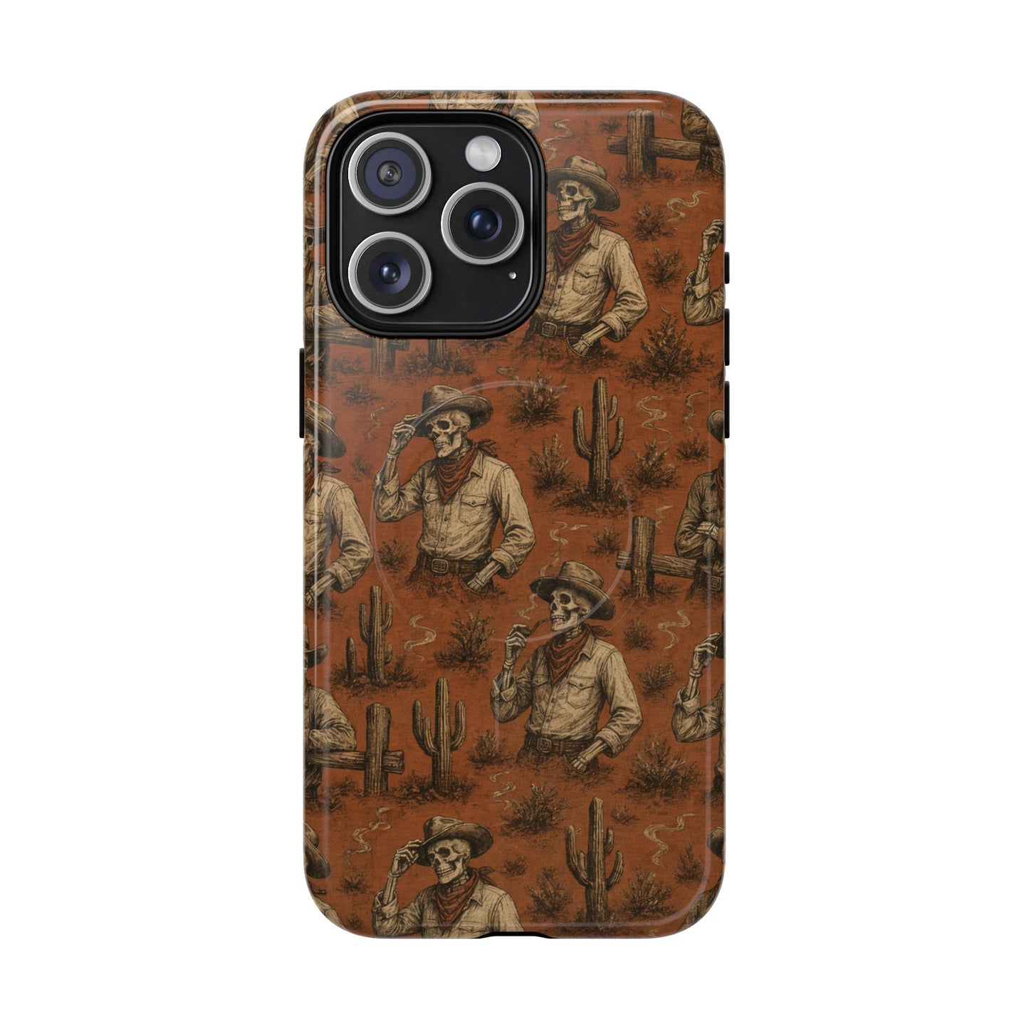 Skeleton Outlaws Magnetic Case