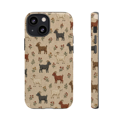Stitched Goats Tough Case