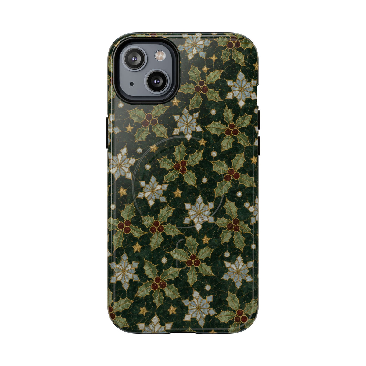 Mosaic Snowflakes Magnetic Case