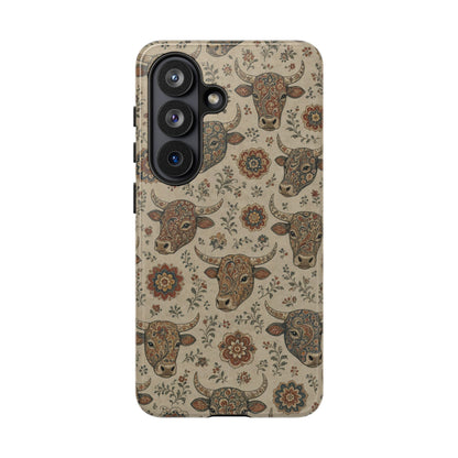 Folk Longhorn Tough Case
