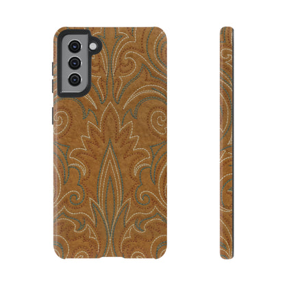 Boot Stitch Tan Tough Case
