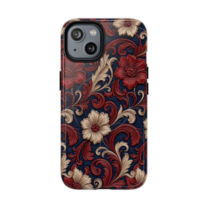 Patriotic Tooled Magnetic Case