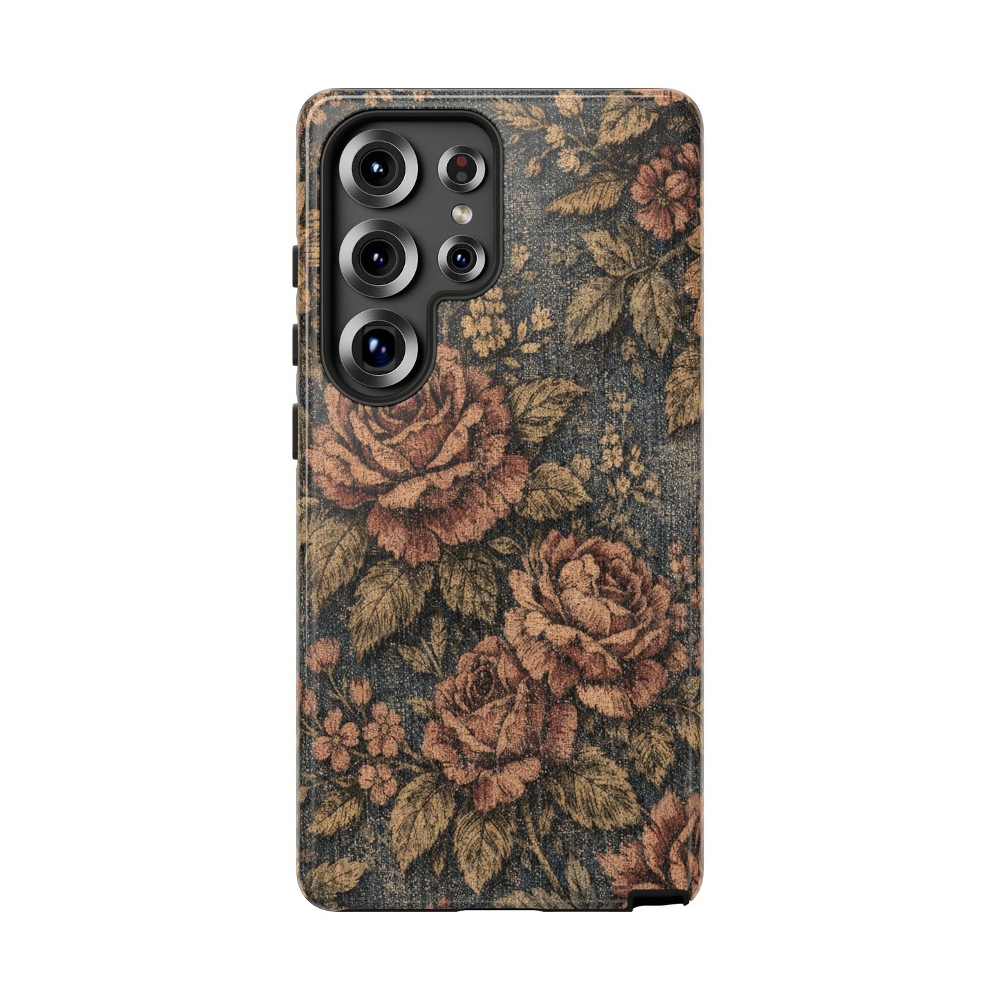 Denim Blooms Tough Case