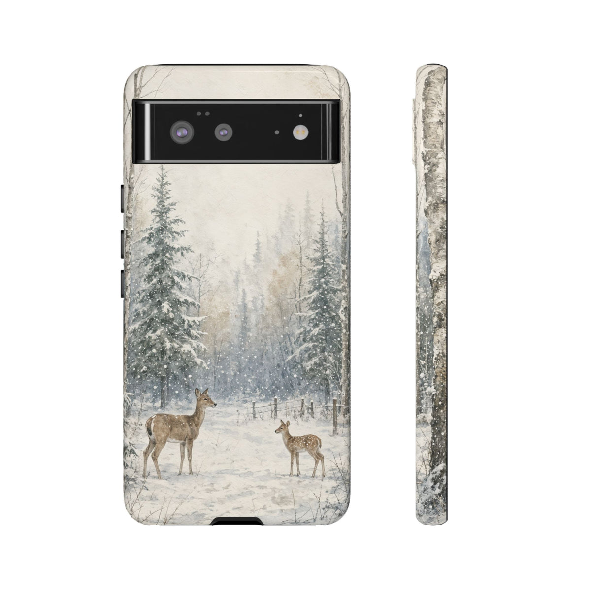 Snowy Doe Tough Case