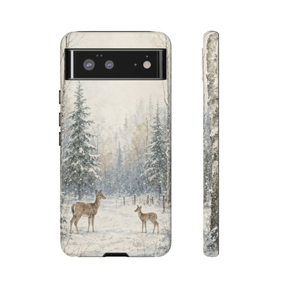 Snowy Doe Tough Case