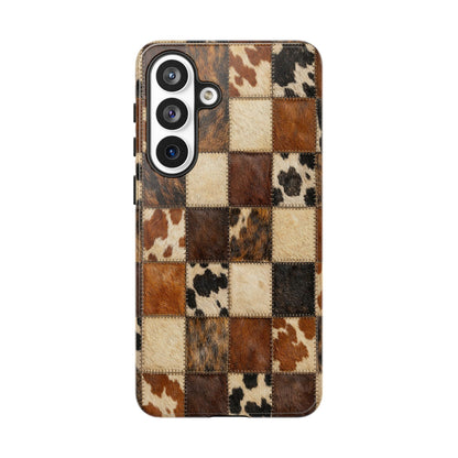 Cowhide Quilt Tough Case