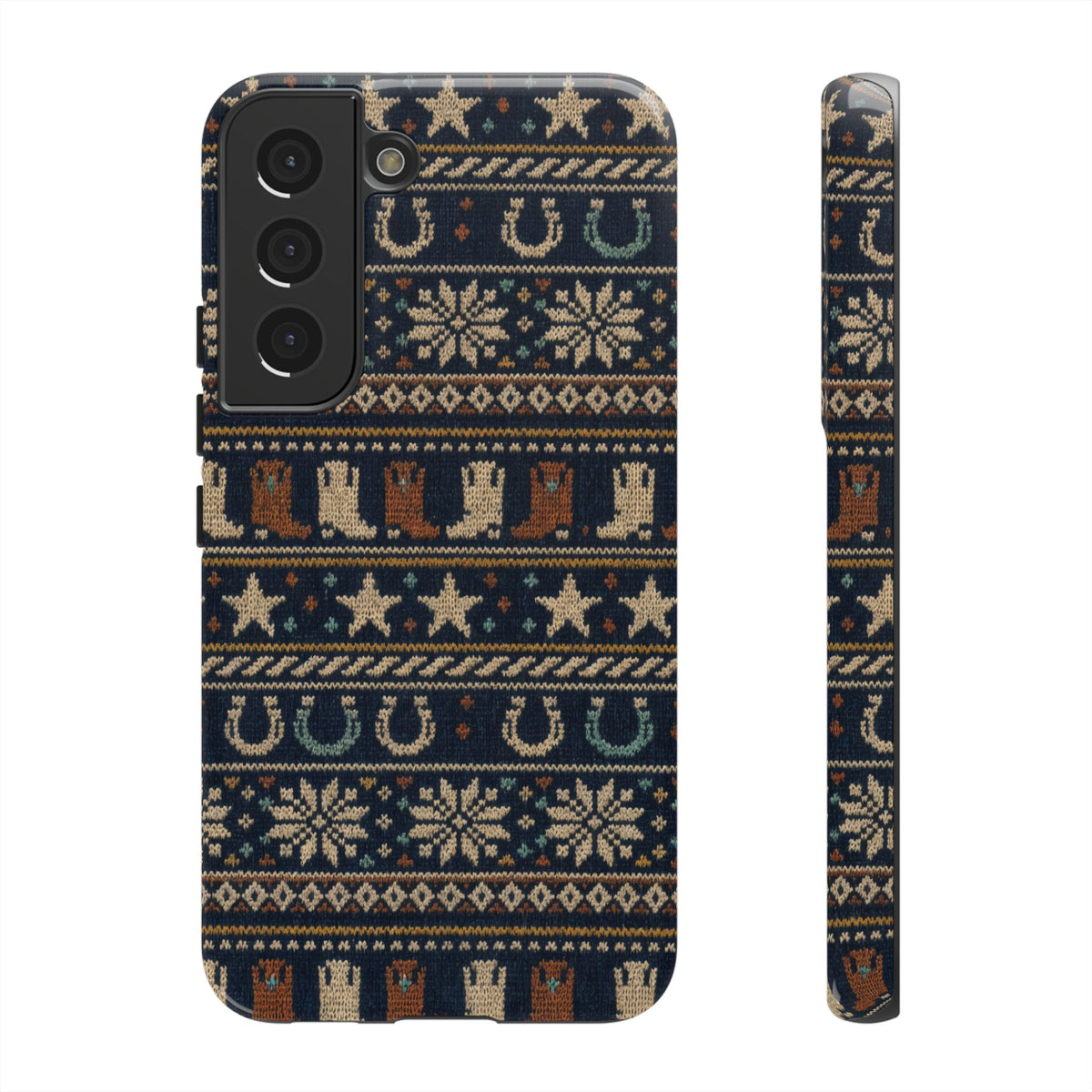 Fair Isle Boots Tough Case