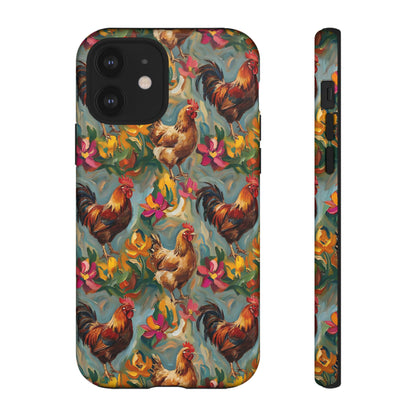 Painted Chickens Tough Case