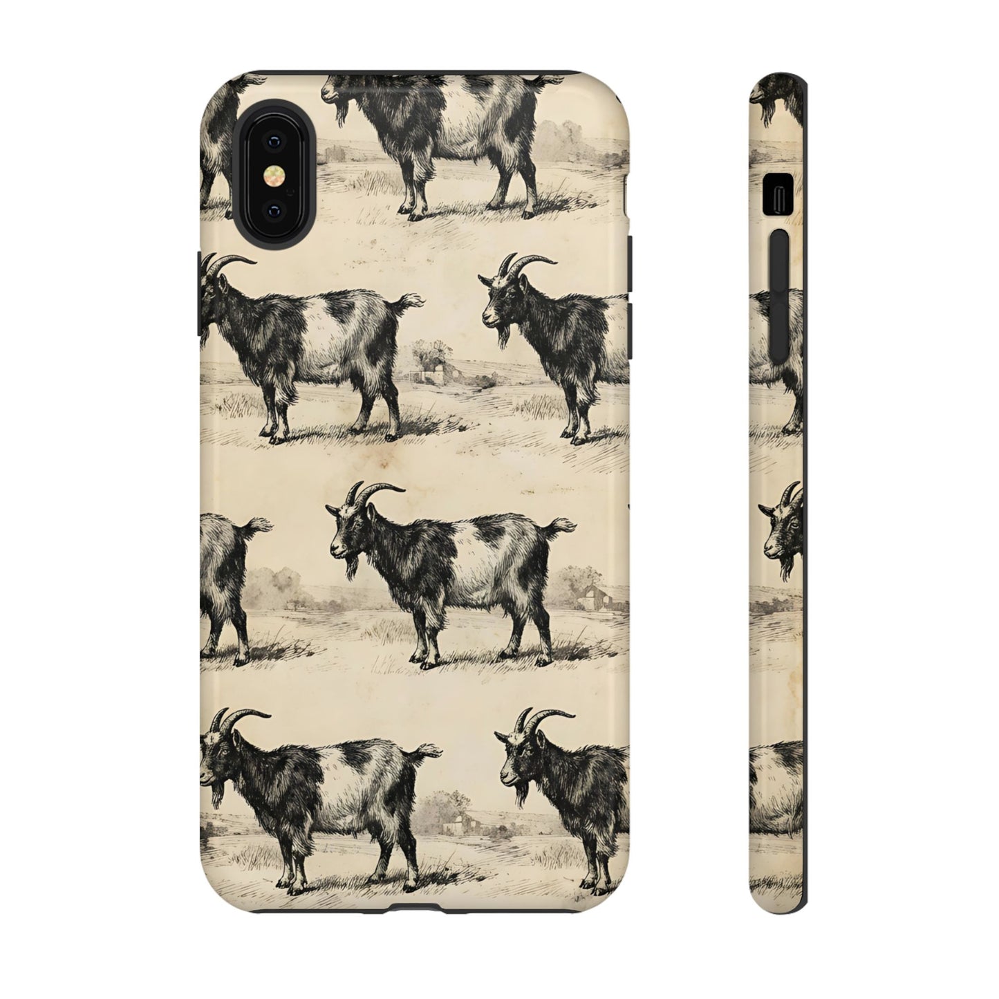 Vintage Goats Tough Case
