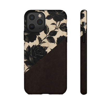 Rose Leather Tough Case