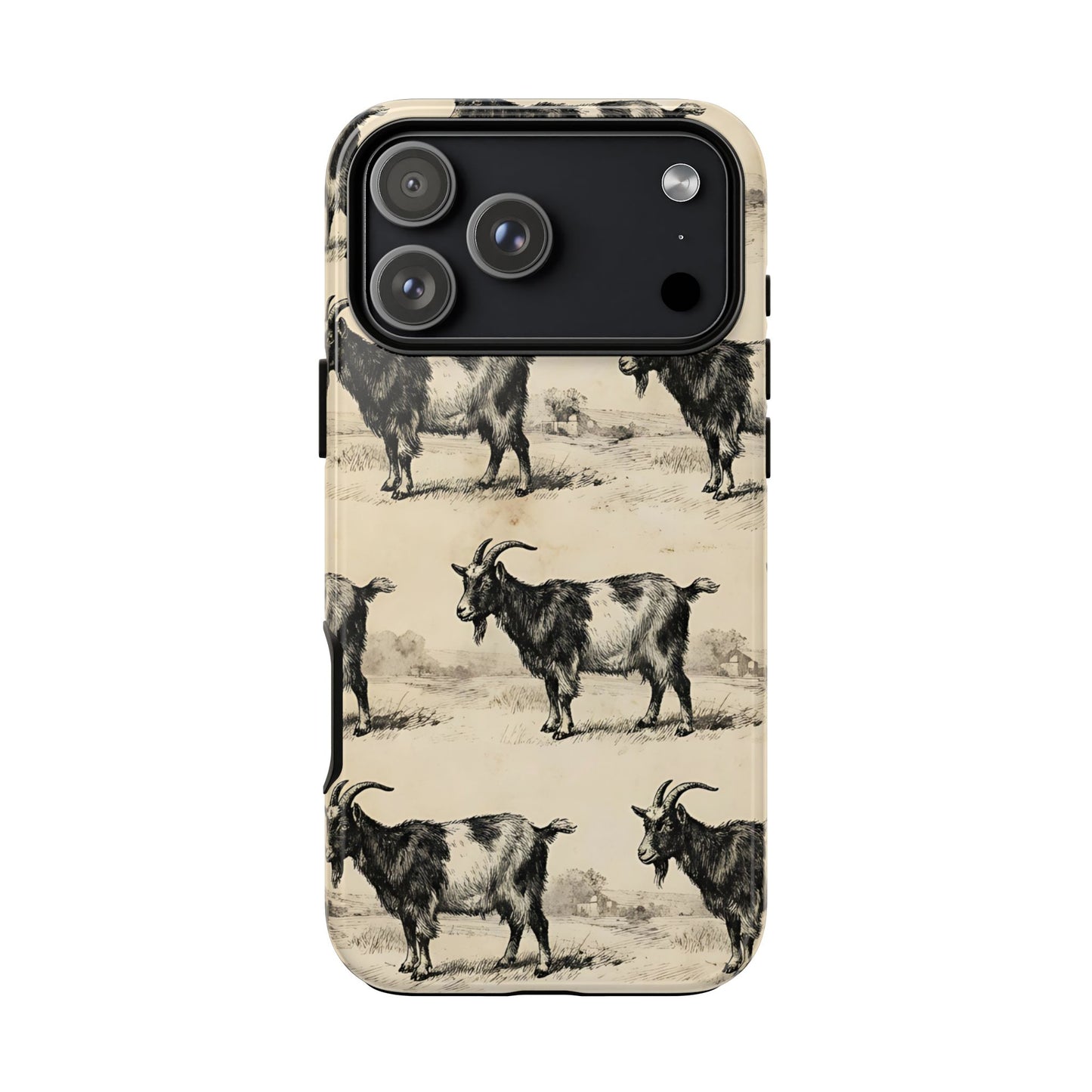 Vintage Goats Tough Case