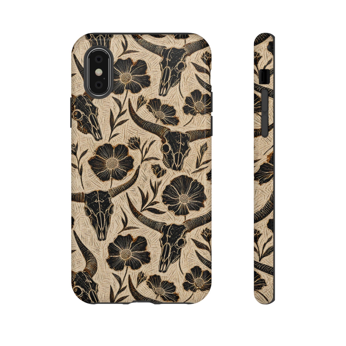 Carved Skulls Tough Case