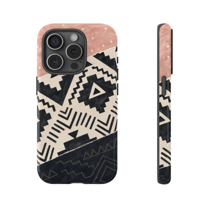 Blush Aztec Tough Case