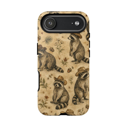 Painted Raccoon Tough Case