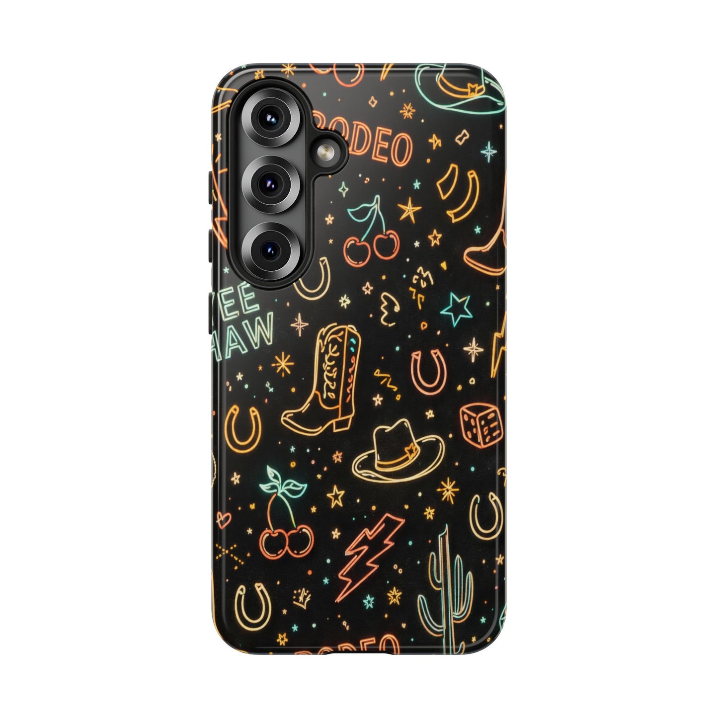 Retro Neon Rodeo Tough Case