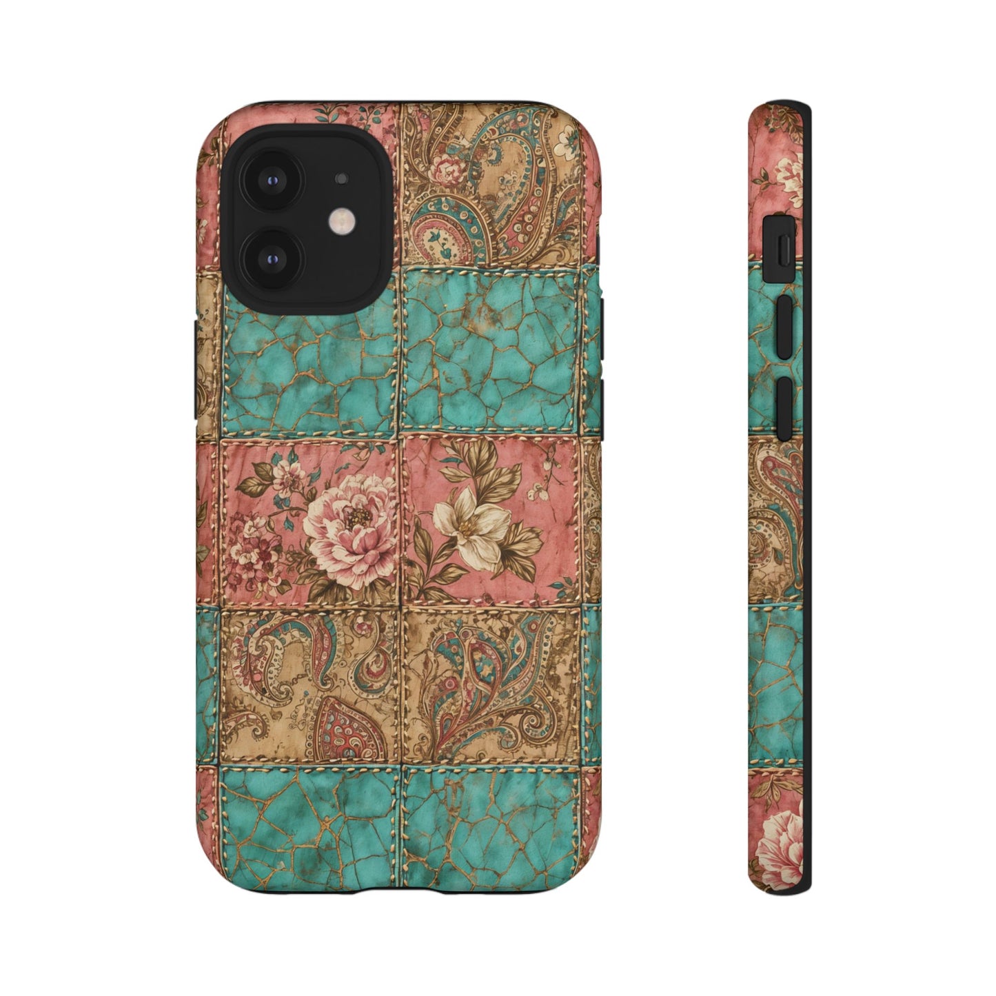 Turquoise Paisley Tough Case