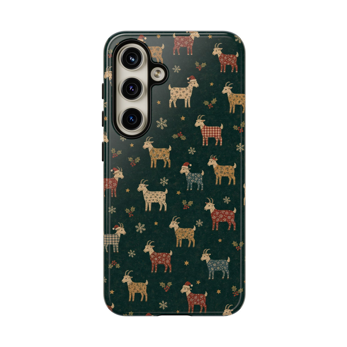 Yuletide Goats Tough Case