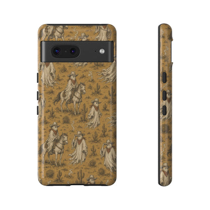 Ghost Cowboy Toile Tough Case
