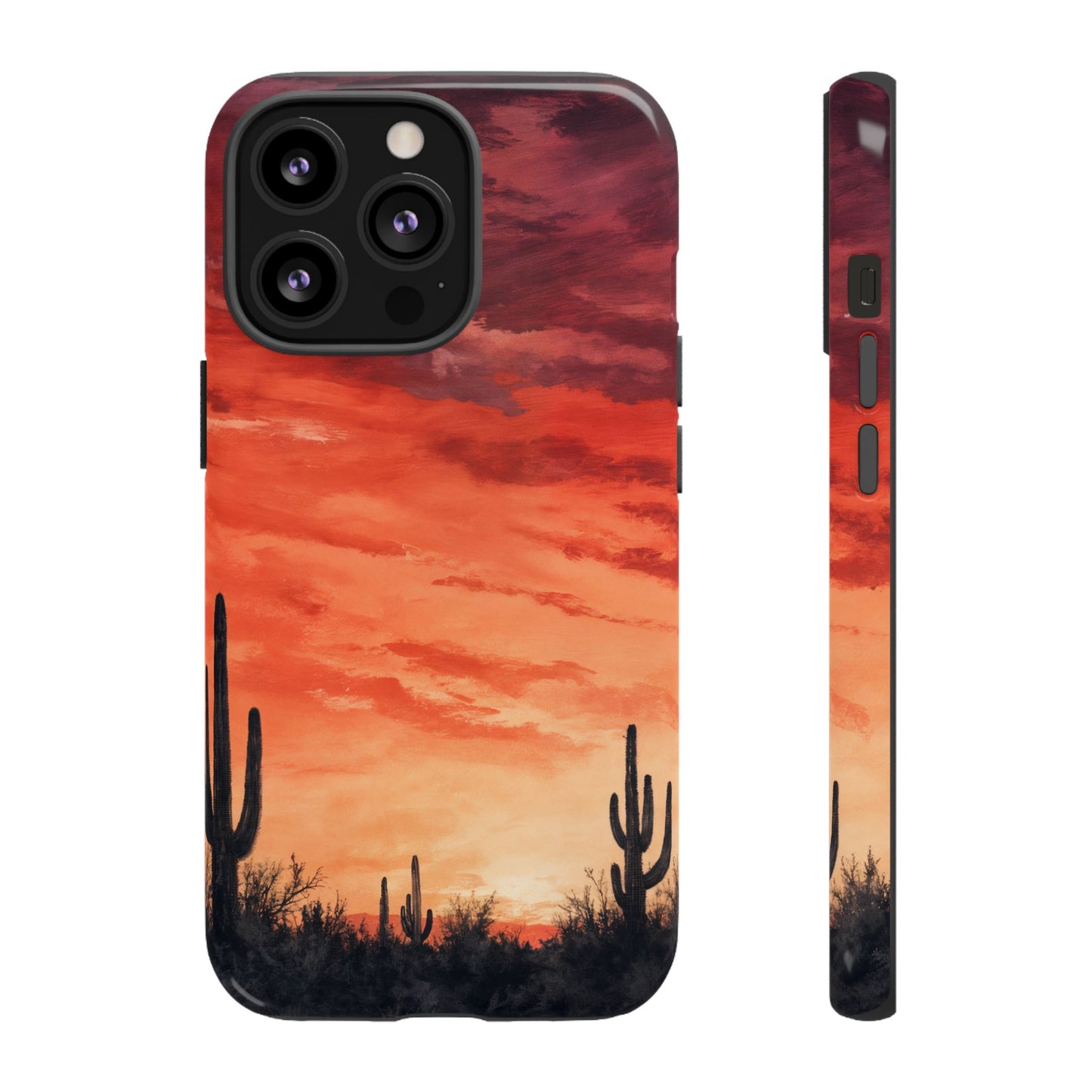 Desert Sunset Swaths Tough Case