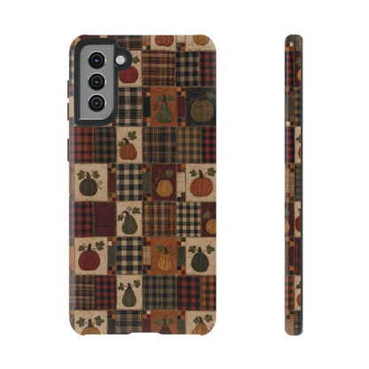 Plaid Pumpkin Tough Case
