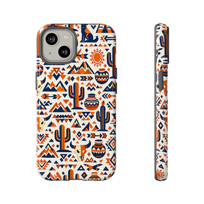 Southwest Tribal Orange Tough Case