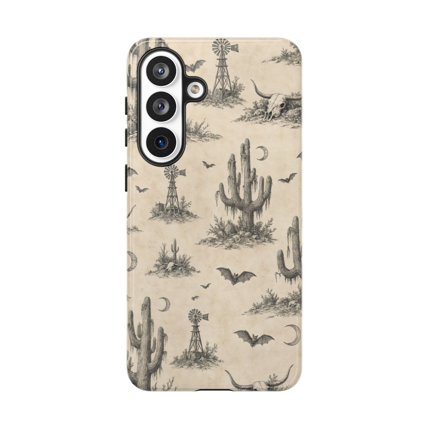Spooky Desert Toile Tough Case