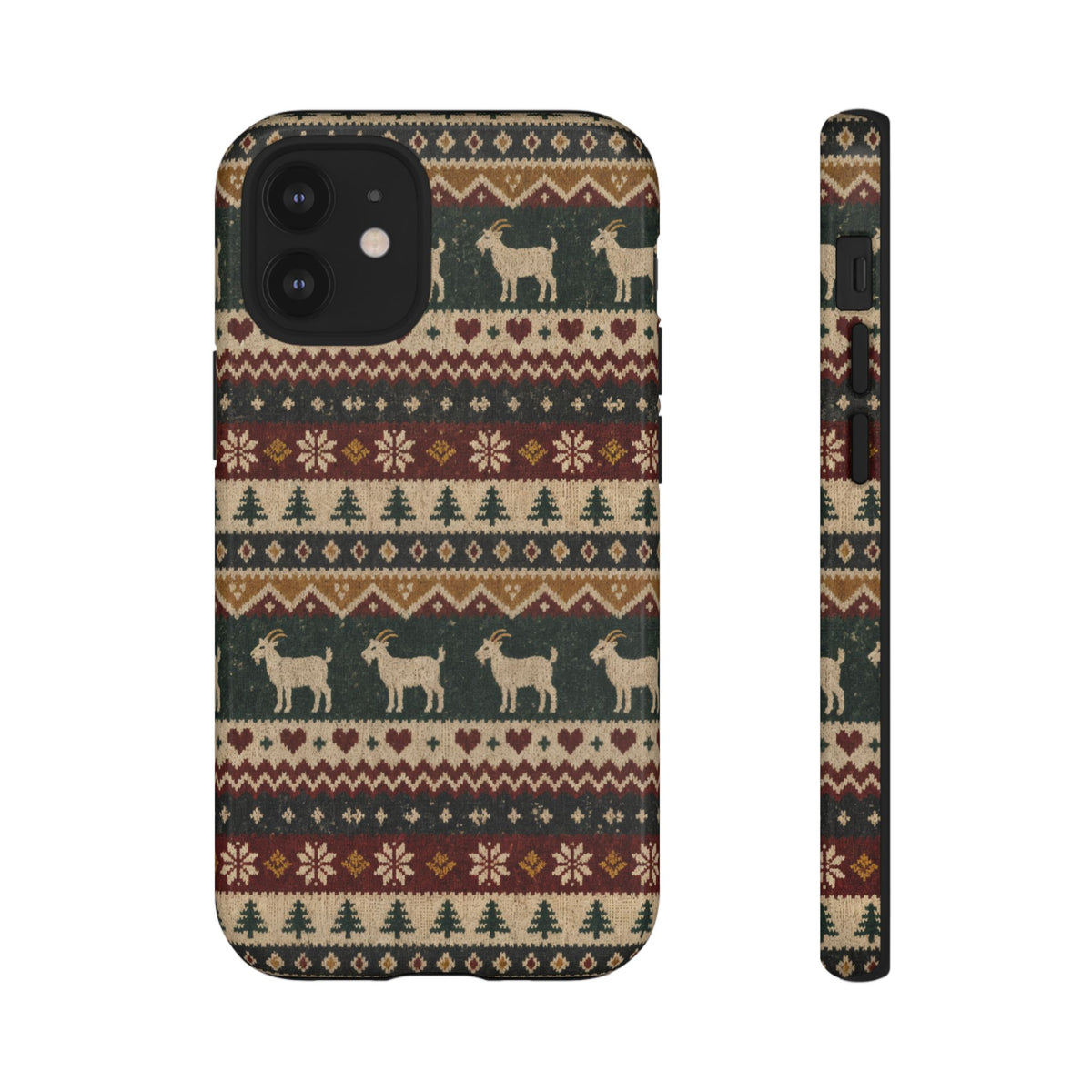 Fair Isle Goats Tough Case