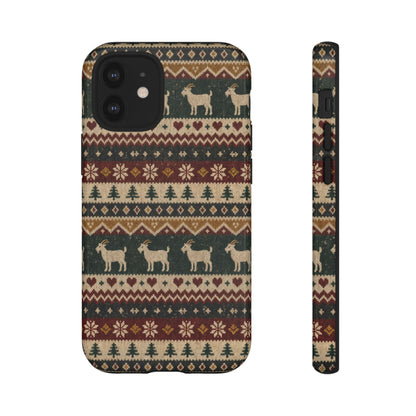 Fair Isle Goats Tough Case