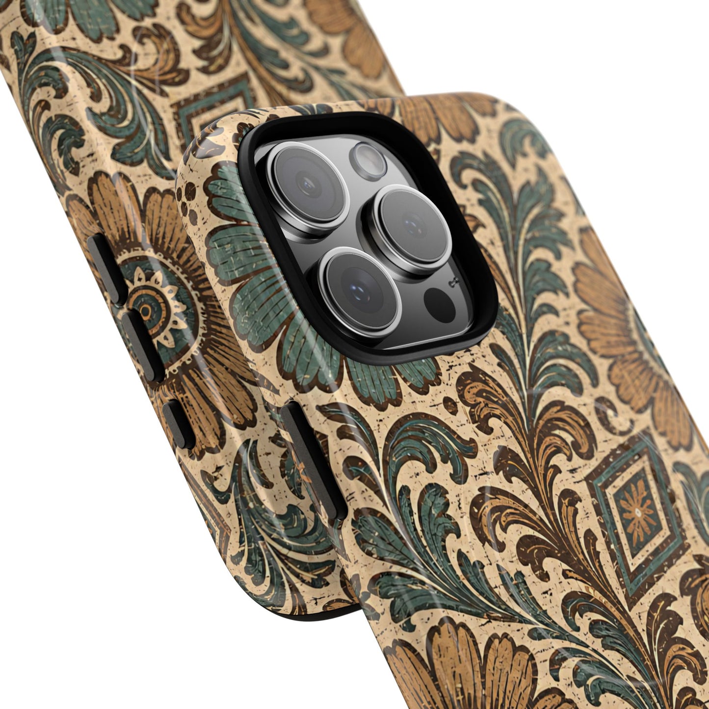 Vintage Floral Magnetic Case