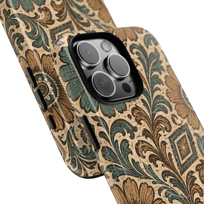 Vintage Floral Magnetic Case