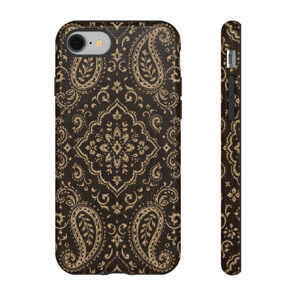 Chocolate Paisley Tough Case