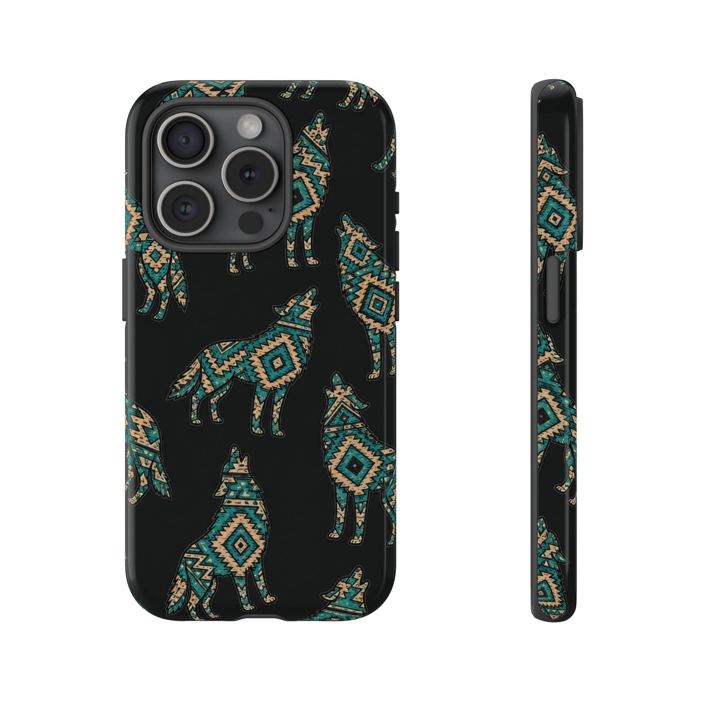 Turquoise Wolf Tough Case