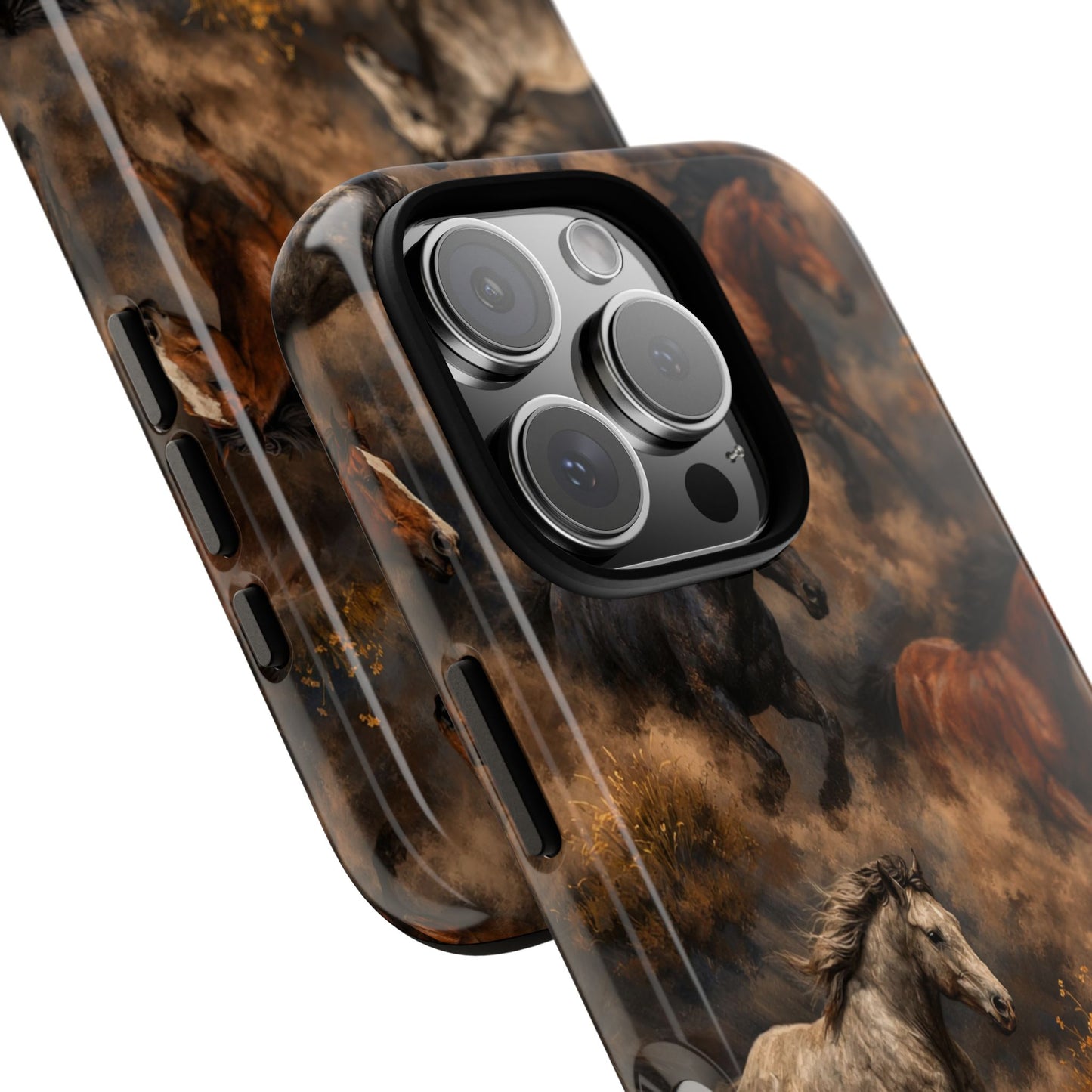 Running Horses Tough Case