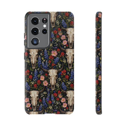 Floral Skull Tough Case